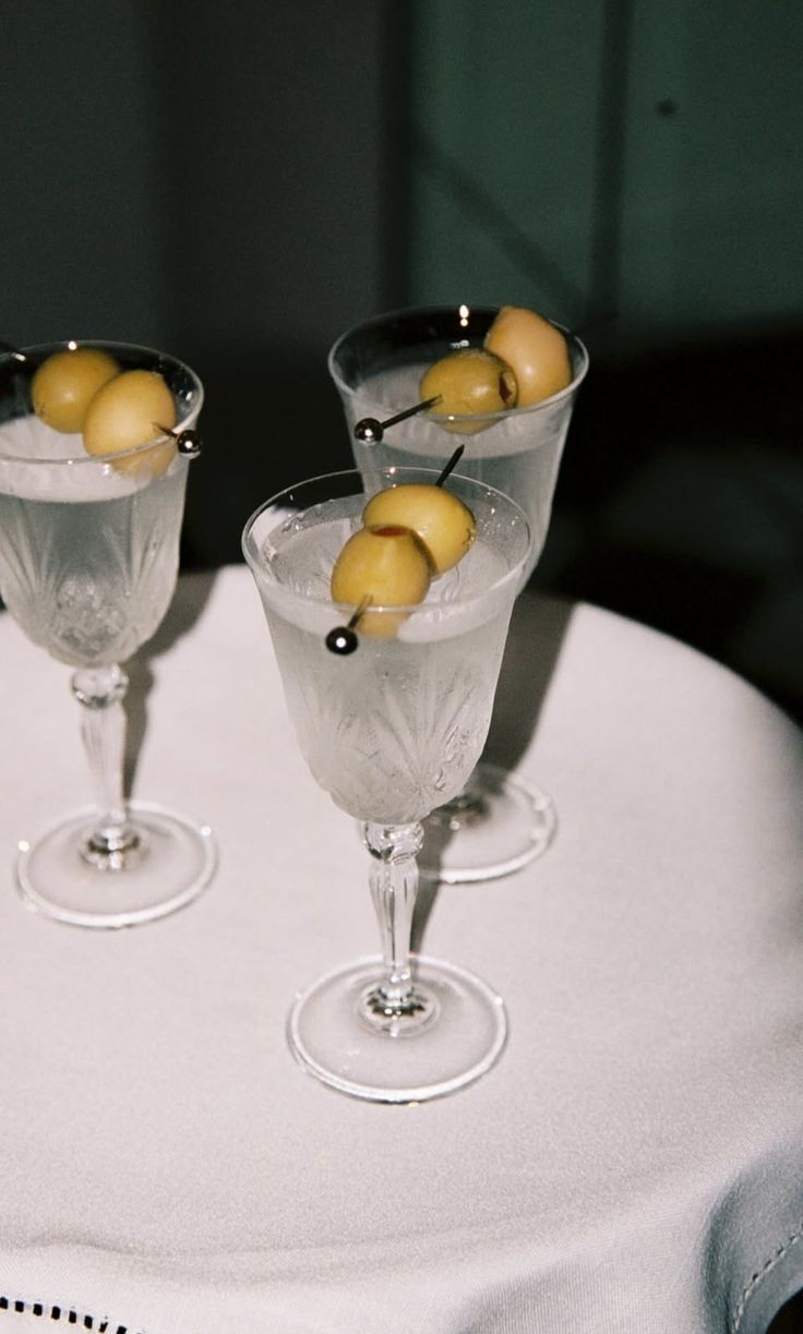 Close detail of glassware